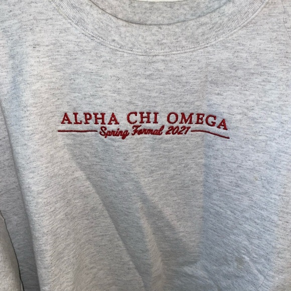 Alpha Chi Omega Crewneck - Picture 2 of 3